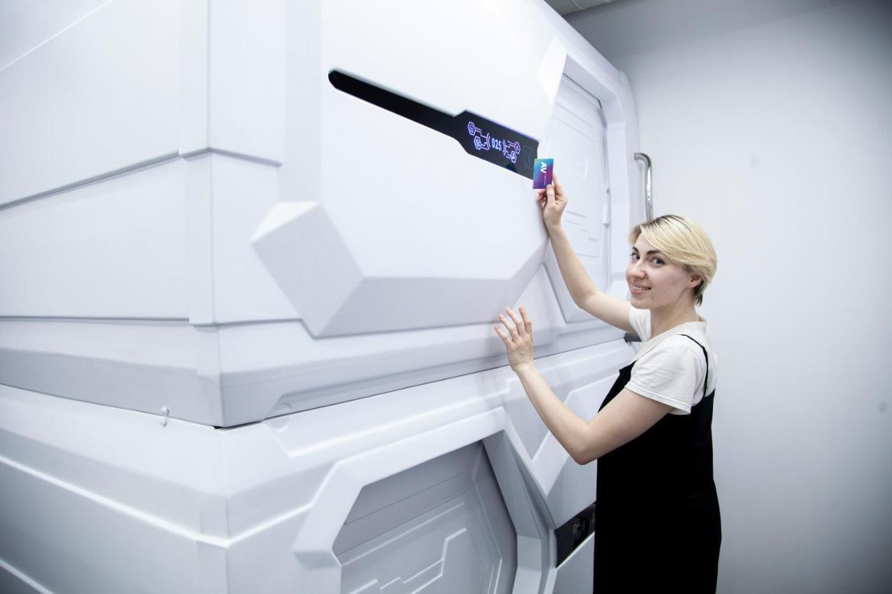 Av-1 Capsule Hotel Kiev Eksteriør bilde